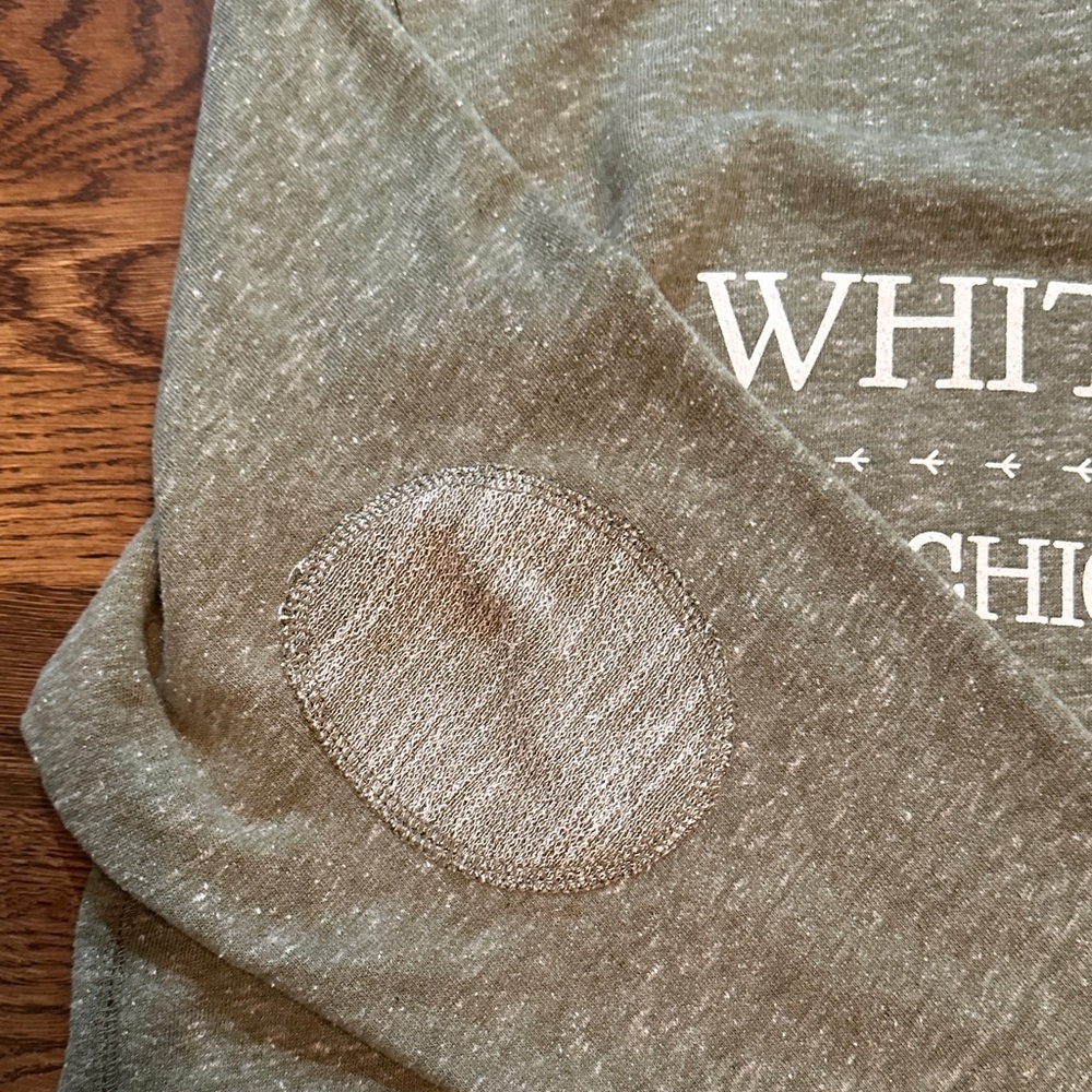 White Barn Green Chick Farm Sweatshirt - Picture 3 of 9